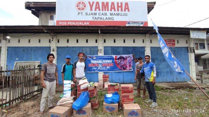 Bantuan dari PT SJAM kepada korban gempa di Sulbar