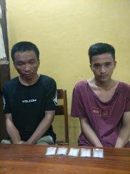 Bawa Sabu-Sabu, 2 Pria Diamankan Satnarkoba Polres Pangkep di Mattampa Bungoro