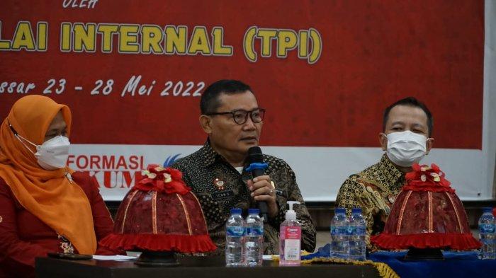Pendamping Tim Penilai Internal, Inspektur Wilayah I Itjen Icon Siregar mengatakan evaluasi berjalan baik.