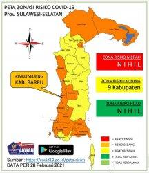 Sisa 17 Pasien Covid-19 di Kabupaten Barru