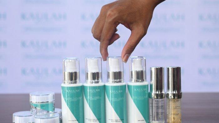 Kaulah Beauty kenalkan produk skincare di Laku Kafe, Kotak Building, Jalan Tanjung Bunga, Kota Makasssar.