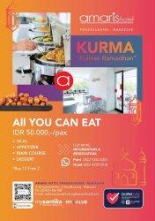 Kuliner Ramadan Amaris Panakkukang hanya Rp 50 Ribu All You Can Eat