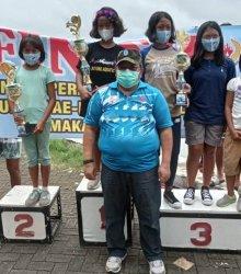 Murid SDN 1 Lamappoloware Soppeng Juara Satu Lomba Renang di Makassar
