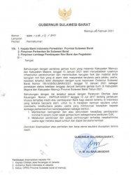 Pemprov Sulbar Usulkan Penangguhan Kredit Warga Terdampak Gempa