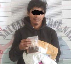Diduga Jadi Pengedar Tembakau Sintetis, Sahrul Gunawan Ditangkap di Sorowako Luwu Timur