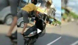 Ugal-ugalan di Jalan Raya, Pemuda Asal Parepare Ditilang Polisi