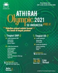 Athirah Olympic 2021 Digelar Dua Hari, Ini yang Dilombakan