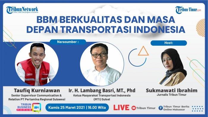 Tribun Business Forum, Kamis (25/3/2021).