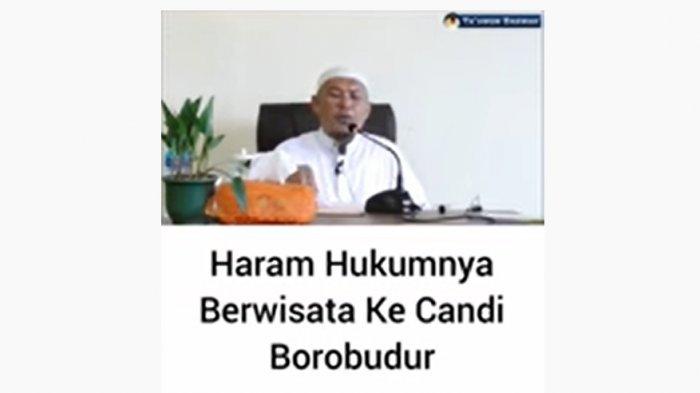 Ustaz Sofyan Chalid Ruray, wisata ke Candi Borobudur hukumnya haram