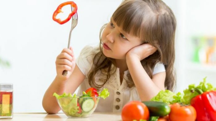 Ilustrasi anak susah makan