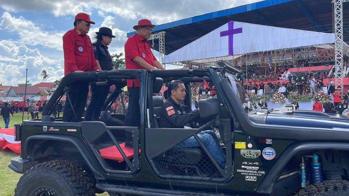 Olly Dondokambey, Gubernur Sulawesi Utara yang didaulat sebagai Kaisar Panji Yosua P/KB GMIM.