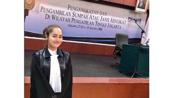 Callista AFI Junior anak Ira Maya Sopha kini berprofesi sebagai seorang pengacara