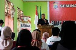 Ditintelkam Polda Sulawesi Utara Bekali Mahasiswa dari Hoaks dan Ekstriminisasi: Harus Objektif