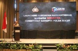 Website Simapta Polda Sulawesi Utara Diluncurkan, Siap Tampung Aspirasi Masyarakat