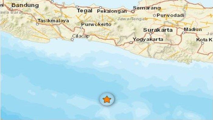 Gempa 3,3 SR di Bantul, Yogyakarta, Minggu 27 November 2022 siang.