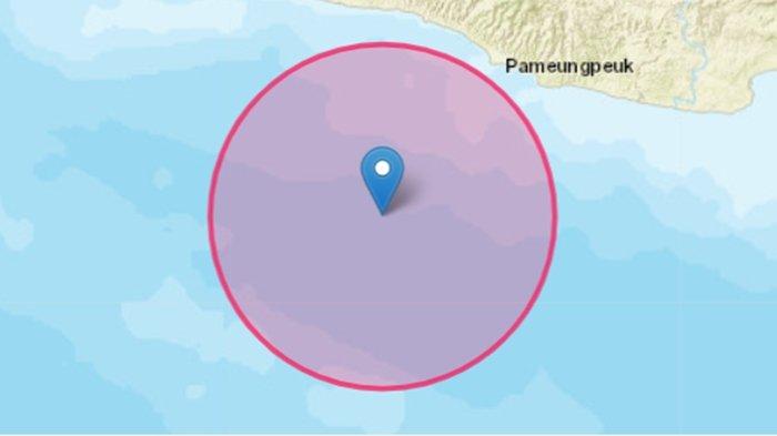 Gempa 4,9 SR di Kabupaten Garut, Jawa Barat, Sabtu 12 November 2022 malam.