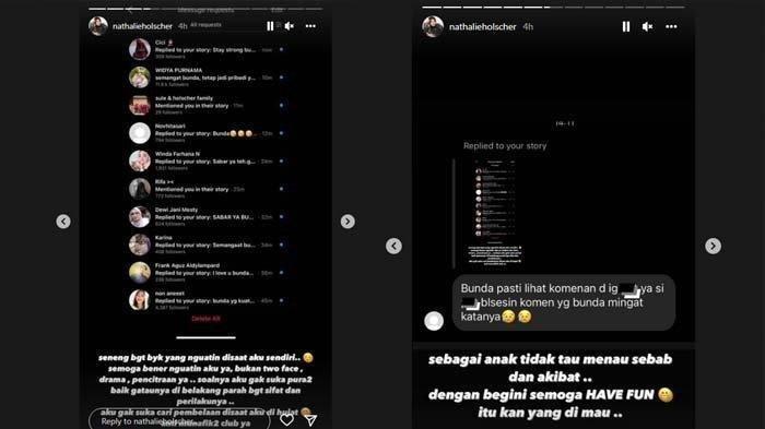 Nathalie Holscher sindir sosok bermuka dua