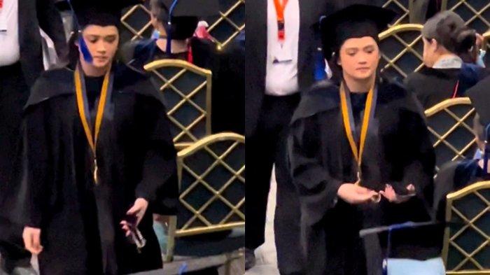 Potret Tiarani Savitri, anak Mulan Jameela saat wisuda sarjana