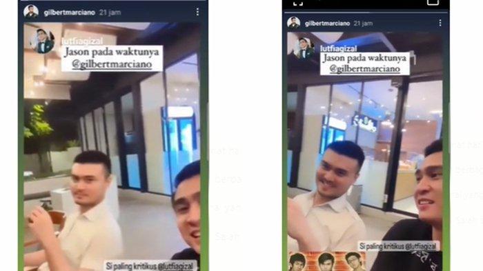 Potret keakraban Gilbert Marciano dan Lutfi Agizal