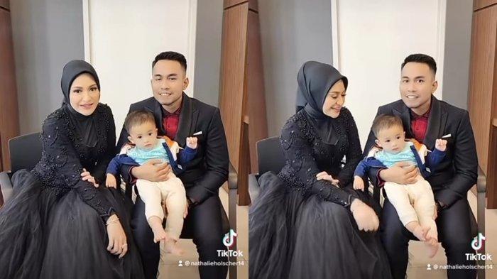 Potret kebersamaan Nathalie Holscher, baby Adzam Adriansyah Sutisna dan Faris