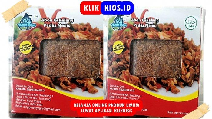 Abon Cakalang Pedas Manis