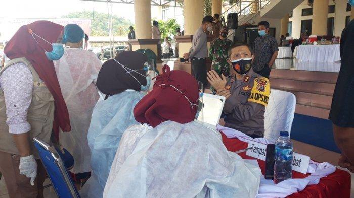 AKBP Indra Pramana disuntik Vaksin Covid-19