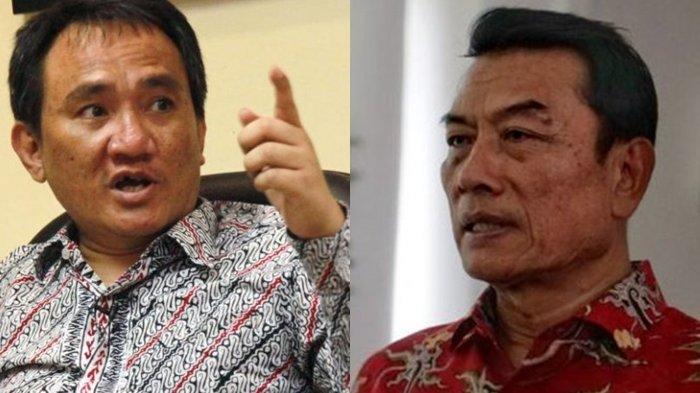 Andi Arief dan Moeldoko