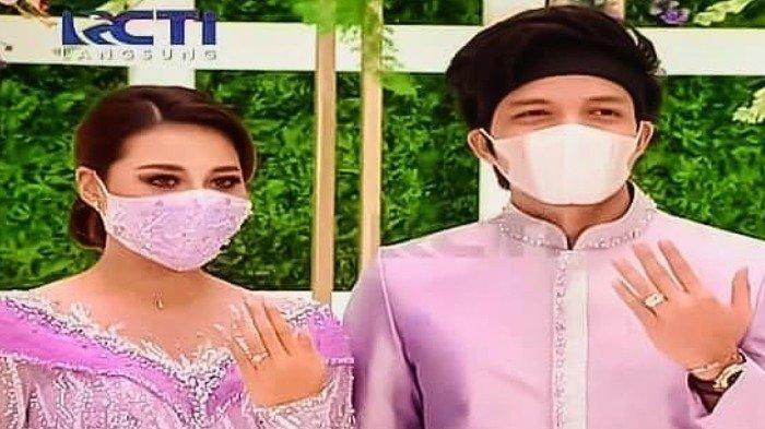 Aurel Hermansyah dan Atta Halilintar di momen lamaran