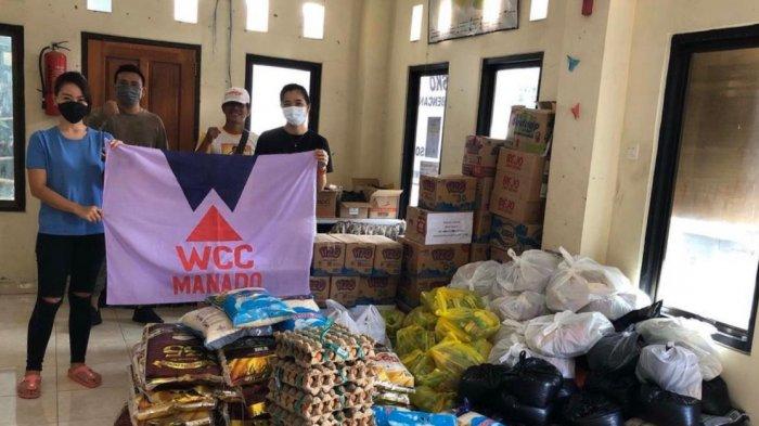 Bantuan dari WCC Manado ini disalurkan ke beberapa titik. Salah satunya di Kelurahan Perkamil.