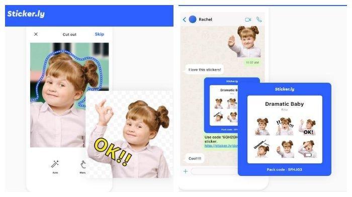 Berikut ini cara mudah membuat stiker WhatsApp menggunakan aplikasi Sticker.ly.