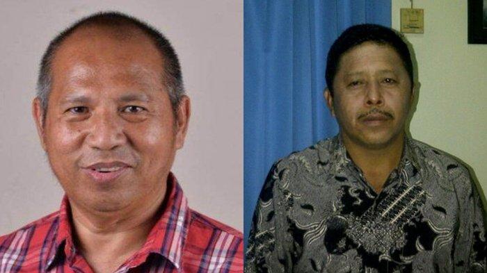 Bolaang Mongondow Timur: Dr. Suhendro Boroma (kiri) dan Drs. Rusdi Gumalangit (kanan)