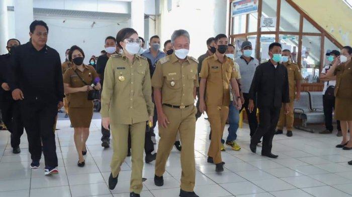 Bupati Christiany Eugenia Paruntu SE dan Wakil Bupati Franky Donny Wongkar