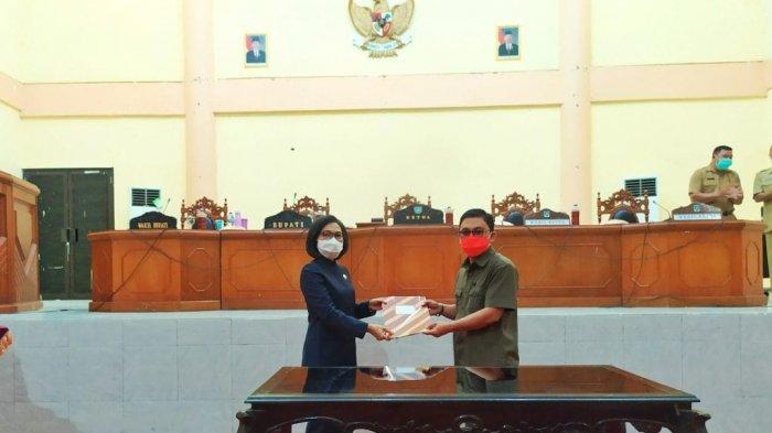 Dewan Perwakilan Rakyat Daerah (DPRD) Kabupaten Bolaang Mongondow (Bolmong) menggelar rapat paripurna bersama Pemkab Bolmong, Sulawesi Utara.