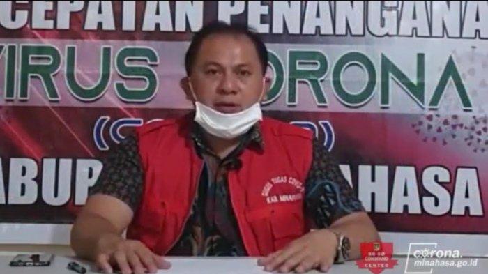 Juru Bicara Gugus Tugas Percepatan Penanganan Covid-19 Kabupaten Minahasa dr Maxi Umboh