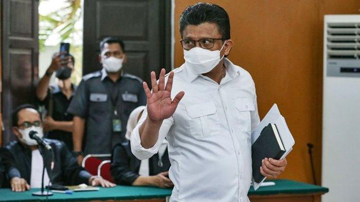 Terdakwa Ferdy Sambo bacakan pledoi dalam persidangan agenda pembacaan nota pembelaan atas kasus pembunuhan berencana terhadap Brigadir J di Pengadilan Negeri Jakarta Selatan, Selasa (24/1/2023).