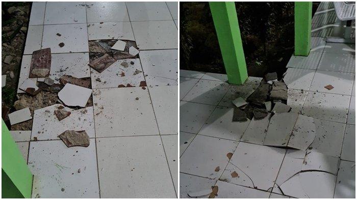 Gempa bumi berkekuatan 7.1 SR dengan kedalaman 154 km terjadi di 134 km Timur Laut Melonguane, Kepulauan Talaud, Sulawesi Utara.