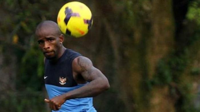 Eks striker tim nasional Indonesia, Greg Nwokolo.