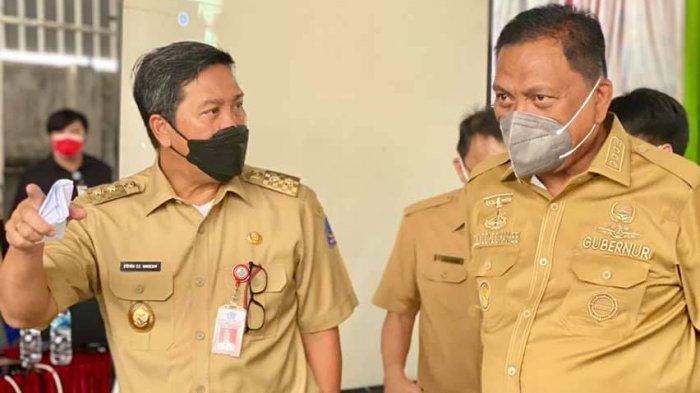 Gubernur Olly Dondokambey dan Wagub Steven Kandouw