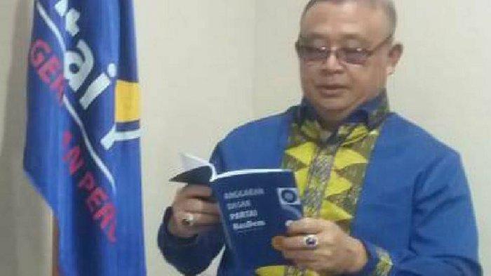 Wakil Ketua Badan Advokasi Hukum (BAHU) DPP Partai Nasdem, Hermawi Taslim
