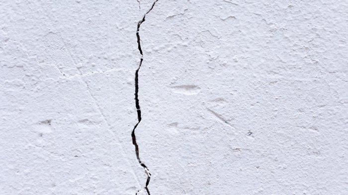Ilustrasi gempa bumi.