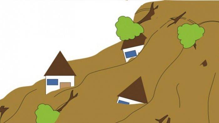 ilustrasi longsor