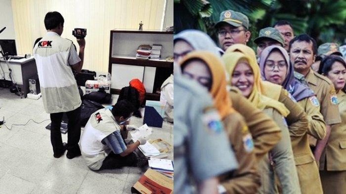 Ilustrasi Pegawai KPK dan Pegawai CPNS