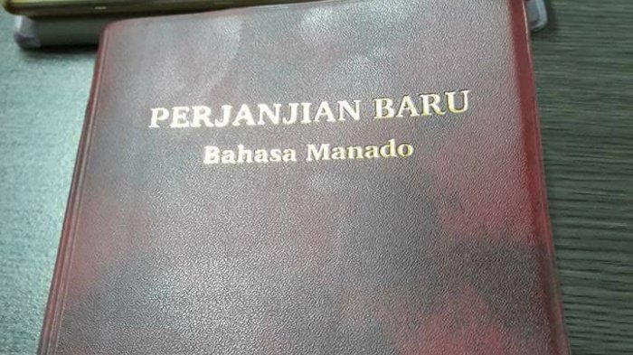 Inilah Bentuk Alkitab Perjanjian Baru Bahasa Manado