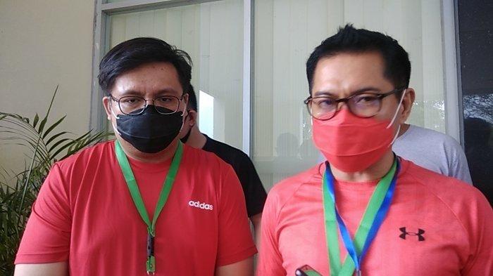 Joune Ganda (JG) didampingi Kevin William Lotulung (KWL)