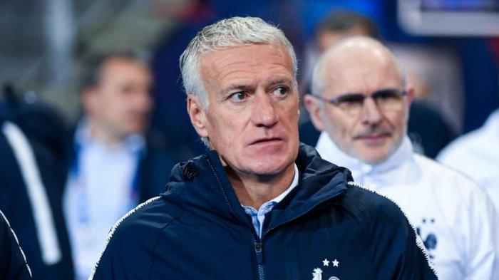 Juru taktik tim nasional Prancis, Didier Deschamps.