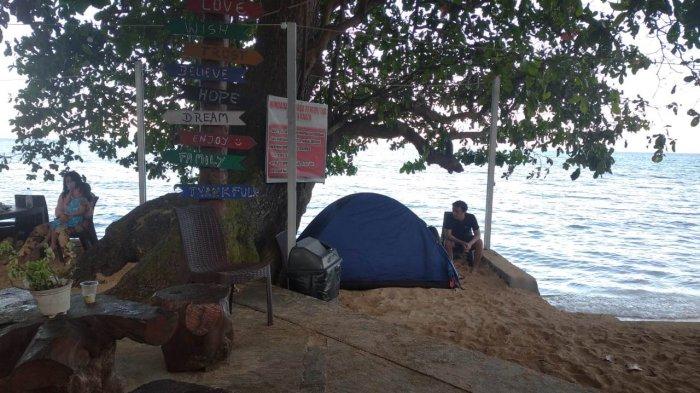 Kanzo Beach & Cafe Resto, tempat wisata yang berada di Kolongan, Kecamatan Kombi, Kabupaten Minahasa