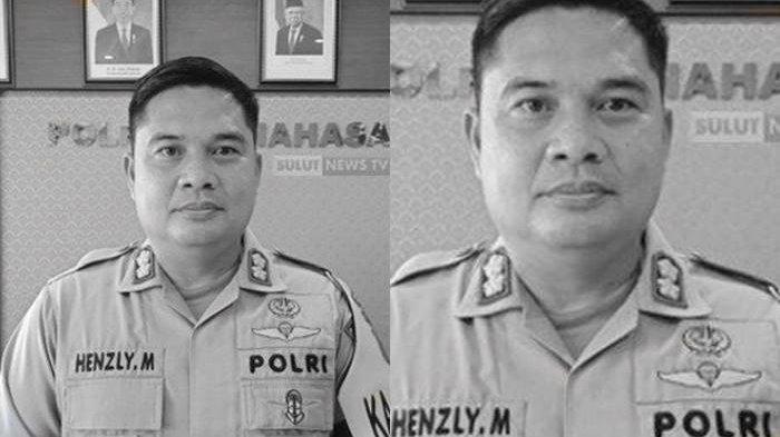 Kapolres Minahasa AKBP Henzly Moningkey saat dikonfirmasi, Rabu (13/1/2021).