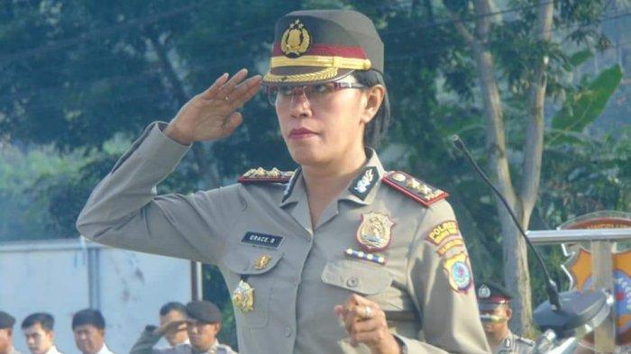 Kapolres Minut AKBP Grace Rahakbau