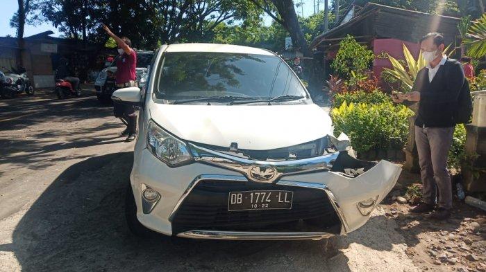 Kecelakaan lalu lintas terjadi di Jalan ringroad, Kota Manado Provinsi Sulawesi Utara pada Selasa (27/04/2021) pukul 08.00 Wita.