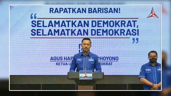 Ketua Umum Partai Demokrat Agus Harimurti Yudhoyono
